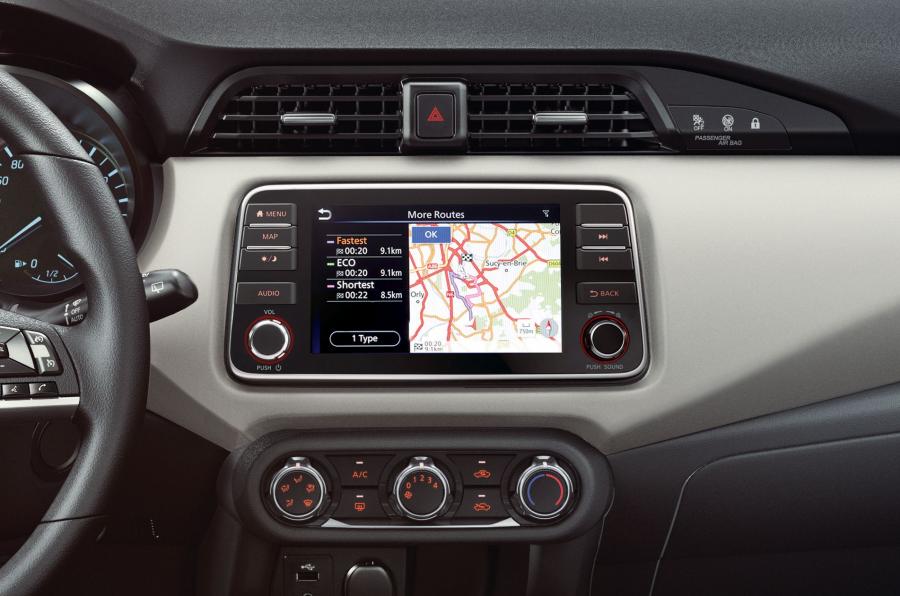 Детали интерьера Nissan Micra N-Tec (K14) 2020 года  (фото 3 из 7)